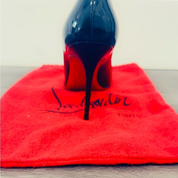 Christian Louboutin Sporty Kate Latent Leather Pumps - Picture 3 of 6